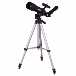 Levenhuk Skyline Travel Sun 50, Noir, Argent, Aluminium, Manuel, 2,29 kg, 450 mm, 335 mm