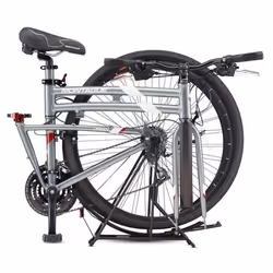 Vélo pliant URBAN - 19 ARGENT - Roues 700 - 21 vitesses