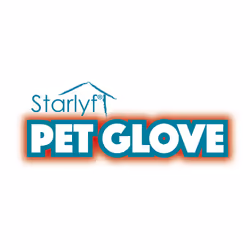 ISL Italy Starlyf Pet Glove Noir, Rouge Chat (animal) / Chien Gant