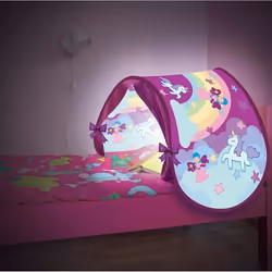 TENTE POP UP POUR LIT ENFANT - FAIRY DREAM ROSE
