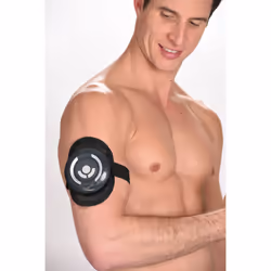 ISL Italy Gymform Total ABS stimulateur musculaire électronique Plaque d'autocollants Noir, Orange