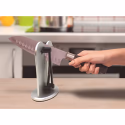 ISL Italy Insta Sharp Fente aiguiseur couteau Noir, Argent