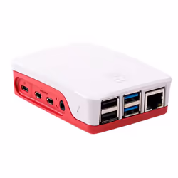 Raspberry Pi 1876751, Emplacement, Raspberry Pi, Raspberry Pi, Rouge, Blanc, ABS, 71 mm