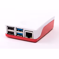 Raspberry Pi 1876751 accessoire pour carte de développent Emplacement Rouge, Blanc