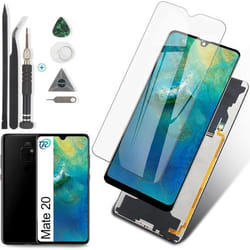 RongZy Écran de Rechange pour Huawei Mate 20 Écran LCD + Vitre Numériseur Tactile Capteur Assemblé Remplacement pour Mate 20 HMA-