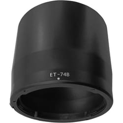 Pare-soleil - GENERIC - ET-74B - Compatible Canon RF 100-400mm - Canon EF 70-300mm - Plastique ABS noir