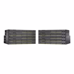Cisco Catalyst WS-C2960X-48TS-L, Géré, L2, Gigabit Ethernet (10/100/1000), Full duplex, Grille de montage, 1U