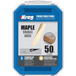 Chevilles Kreg P-MAP; 12 mm (1/2'')- 140 mm (11/2''); 50 pcs.; érable
