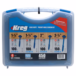 Jeu de vis Kreg SK03B; 32-64 mm; 450 unités