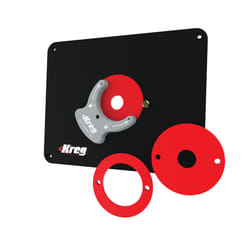 Elément de fixation Kreg PRS4034; 235x298x9,5 mm; avec trous percés