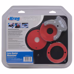 Elément de fixation Kreg PRS4034; 235x298x9,5 mm; avec trous percés