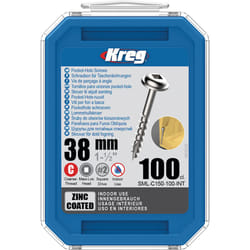 Vis à bois Kreg SML-C150; Maxi-Loc; 1,50''; 38 mm; 100 pcs.; gros fil