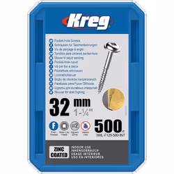 Vis à bois Kreg SML-F125; Maxi-Loc; 1,25''; 32 mm; 500 pcs.; fil fin