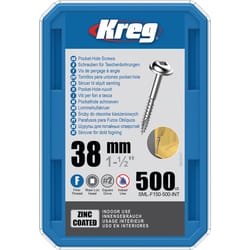 Vis à bois Kreg SML-F150; Maxi-Loc; 1,50''; 38 mm; 500 pcs.; fil fin