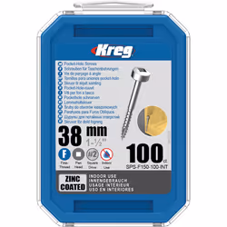 Vis à bois Kreg SPS-F150; Pan Head; 1,50''; 38 mm; 100 unités