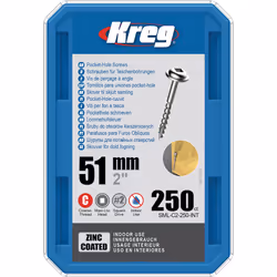 Vis à bois Kreg SML-C2; Maxi-Loc; 2,00''; 51 mm; 250 unités