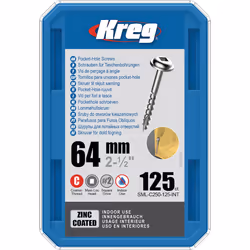 Vis à bois Kreg SML-C250; Maxi-Loc; 2,50''; 64 mm; 125
