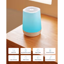 Momcozy WN002-WH00BA-A éclairage intelligent Lampe de table intelligente Wi-Fi - Vue supplémentaire 5