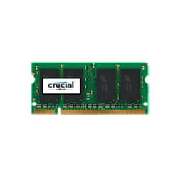 Crucial 2GB DDR2 SODIMM module de mémoire 2 Go 1 x 2 Go 667 MHz