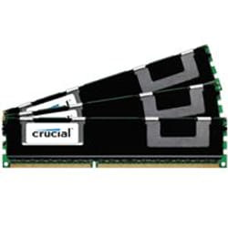 Crucial 24GB DDR3 PC3-8500 Kit module de mémoire 24 Go 3 x 8 Go 1066 MHz ECC