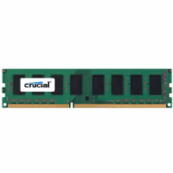 Crucial PC3-12800, 4 Go, 1 x 4 Go, DDR3, 1600 MHz, 240-pin DIMM