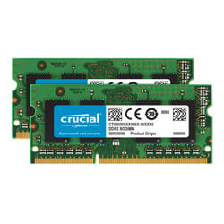 Crucial 8GB PC3-12800 Kit module de mémoire 8 Go 2 x 4 Go DDR3 1600 MHz
