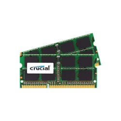 Crucial 16GB (2x8GB) DDR3-1600 SO-DIMM CL11 module de mémoire 16 Go 2 x 8 Go 1600 MHz