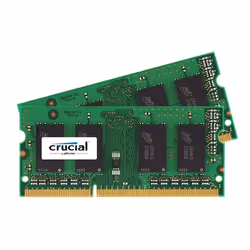 Crucial CT2K102464BF186D, 16 Go, 2 x 8 Go, DDR3, 1866 MHz, 204-pin SO-DIMM