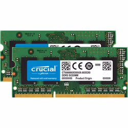 Crucial 2 x 8GB DDR3L, 16 Go, 2 x 8 Go, DDR3L, 1866 MHz