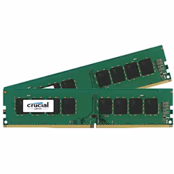 Crucial 16GB DDR4 UDIMM, 16 Go, 2 x 8 Go, DDR4, 2133 MHz, 288-pin DIMM