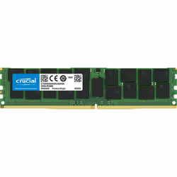 Crucial 16GB DDR4-2666 RDIMM, 16 Go, 1 x 16 Go, DDR4, 2666 MHz, 288-pin DIMM, Vert