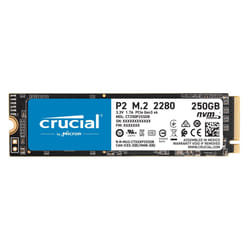 Crucial P2 M.2 250 Go PCI Express 3.0 NVMe