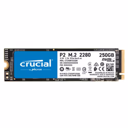 Crucial P2 M.2 250 Go PCI Express 3.0 NVMe