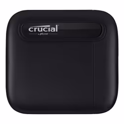 Crucial X6, 500 Go, USB Type-C, 3.2 Gen 2 (3.1 Gen 2), 540 Mo/s, Noir