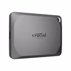 Crucial X9 Pro, 2 To, USB Type-C, USB 3.2 Gen 2x2, 1050 Mo/s, 10 Gbit/s, Gris