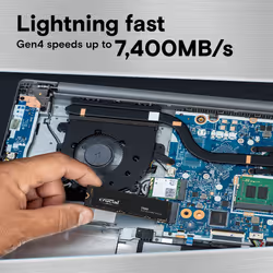 Crucial T500 M.2 2 To PCI Express 4.0 3D TLC NAND NVMe