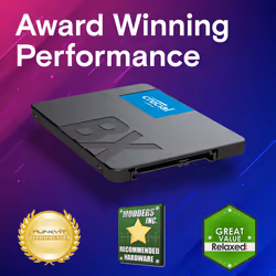 Crucial BX500 2.5" 4 To SATA 3D NAND