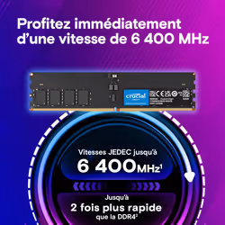 Crucial CT32G64C52CU5 module de mémoire 32 Go 1 x 32 Go DDR5 6400 MT/s - Vue supplémentaire 2