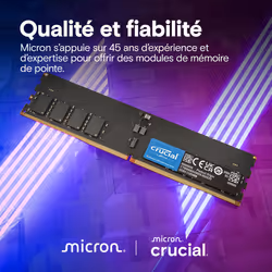 Crucial CT32G64C52CU5 module de mémoire 32 Go 1 x 32 Go DDR5 6400 MT/s - Vue supplémentaire 5