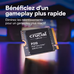 Crucial P310 2 TB PCIe Gen4 NVMe 2230 M.2 SSD - Vue supplémentaire 4