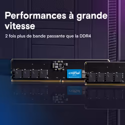 Crucial CT2K64G56C46U5 module de mémoire 128 Go 2 x 64 Go DDR5 5600 MHz