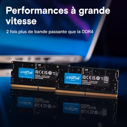 Crucial CT2K64G56C46S5 module de mémoire 128 Go 2 x 64 Go DDR5 5600 MHz
