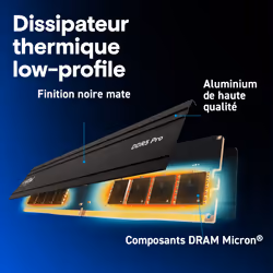Crucial Pro module de mémoire 128 Go 2 x 64 Go DDR5 5600 MHz - Vue supplémentaire 4