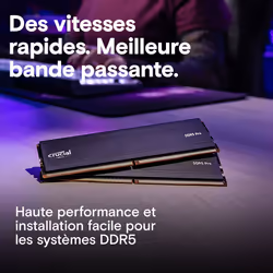 Crucial Pro module de mémoire 128 Go 2 x 64 Go DDR5 5600 MHz - Vue supplémentaire 6