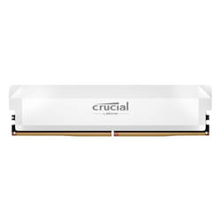 Mémoire RAM - CRUCIAL - Pro OC - 16 Go - DDR5-6400 - UDIMM - Blanc