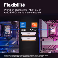 Crucial Pro OC module de mémoire 64 Go 2 x 32 Go DDR5 6400 MHz - Vue supplémentaire 4