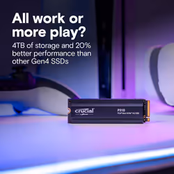 Crucial P310 4 To M.2 PCI Express 4.0 NVMe QLC 3D NAND