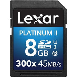 Lexar 8GB Platinum II SDHC UHS-I 8 Go Classe 10