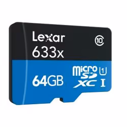 Lexar High-Performance 633x microSDHC/microSDXC UHS-I 64 Go Classe 10