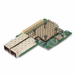Broadcom M225P, Interne, Avec fil, PCI Express, Fibre, 25000 Mbit/s, Vert, Gris